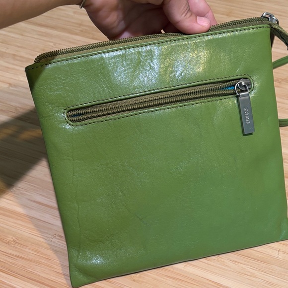 HOBO Handbags - HOBO Leaf Green Crossbody Bag